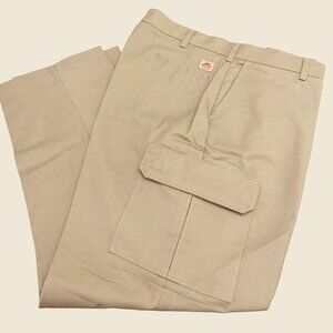 Red Kap Industrial Cargo Pants Brand New Size 40x30 Khaki Pockets Work Uniform